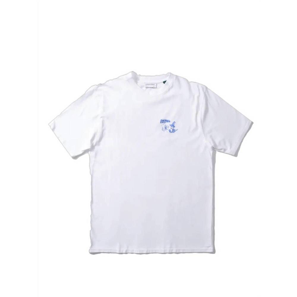 NEW EDMMOND STUDIOS men's magician tee in white